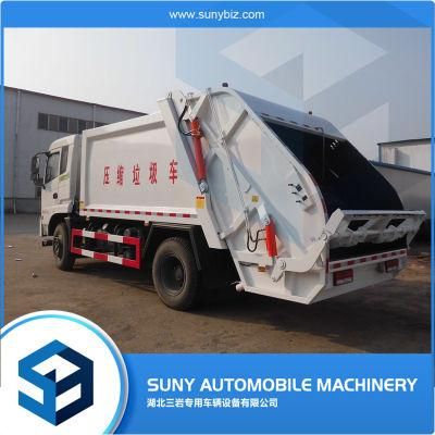 Dongfeng Bin Lorry 12cbm Skip Loader Garbage Truck Refuse Collection Vehicle