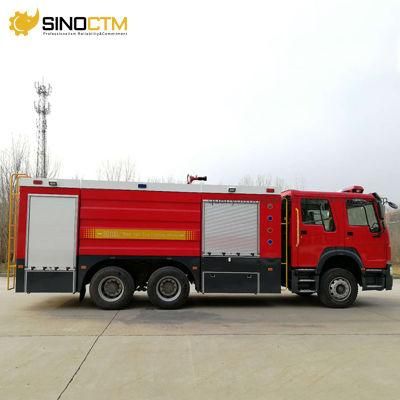 Sinotruk 290HP HOWO 15000L Fire-Extinguishing Water Tanker Fire Truck