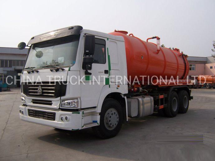 Sinotruk HOWO 6X4 Sewage or Fecal Suction Truck