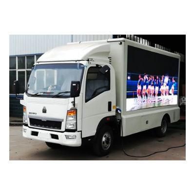Clw Factory Hot Sale HOWO 4*2 P6 Mobile Outdoor LED Advertising Billboard Truck for Botswana