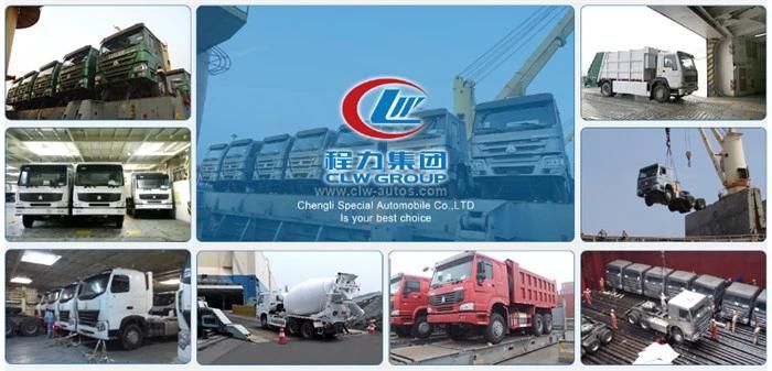 Chengli Brand Water Tank with Front Flushing and Rear Sprinkler Mobile Water Transport Truck