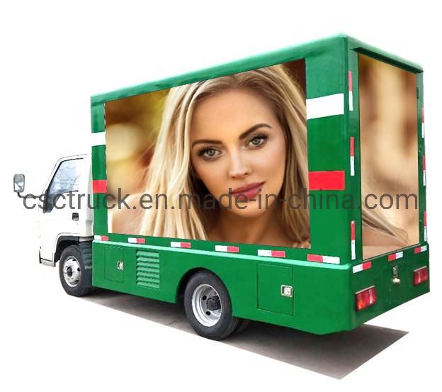Sinotruk Portable Stage Digital Billboard LED Advertising Truck