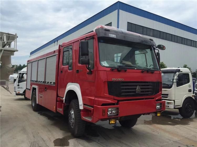 Export to Pakistan Sinotruk HOWO 4*4 Foam Fire Truck