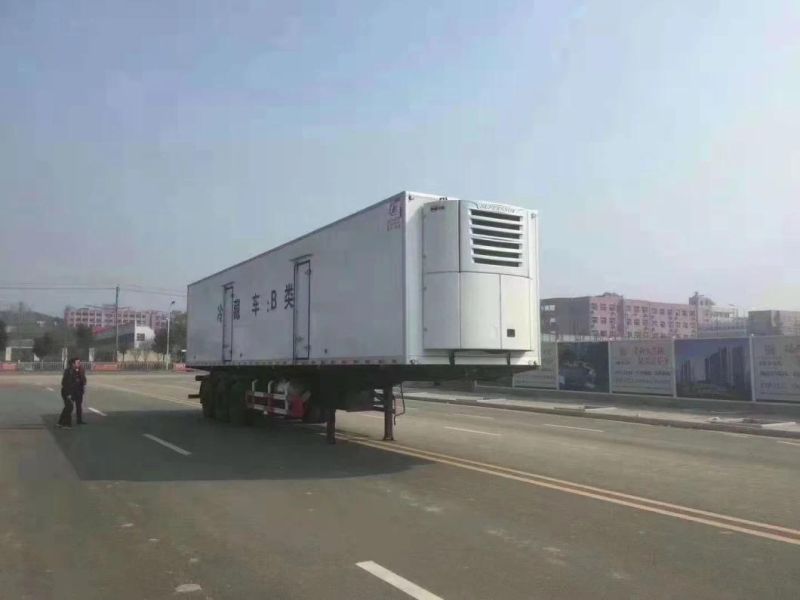 High Quality 25 Tons 75000 Liters Tri-Axles Refrigerated Freezer Semi Trailer for Sale