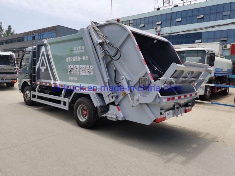 Dongfeng Dlk Compactor Garbage Truck 6m3 7m3 8m3