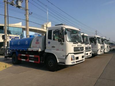 Heavy Duty Sinotruk Dongfeng 266HP 4X2 10000L Water Transportation Truck
