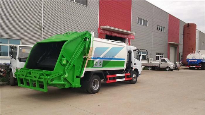 Waste Management Read Loader Compactor Compressed Garbage Truck for Cambodia