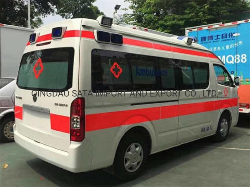 China Manufacturer New Ambulance 4X2 ICU Ambulance for Sale