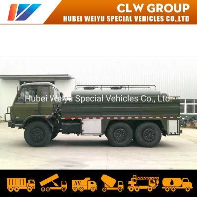 6X6 Dongfeng Water Tank Truck 6*6 Water Truck Military 10cbm Water Tanker Truck