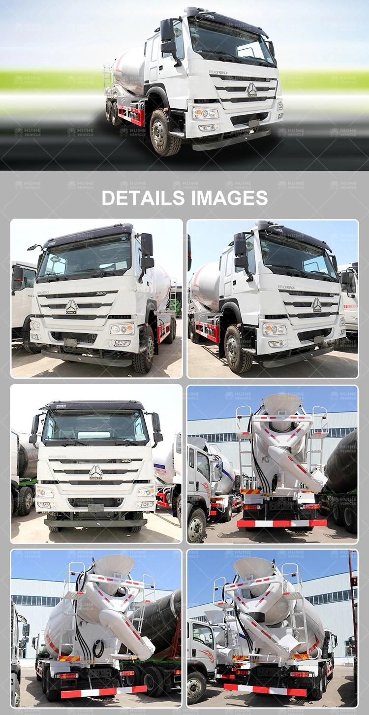 China Supplier 6m3 Cement Mixer Diesel Concrete Mixer Drum Truck Used Trucks for Sales