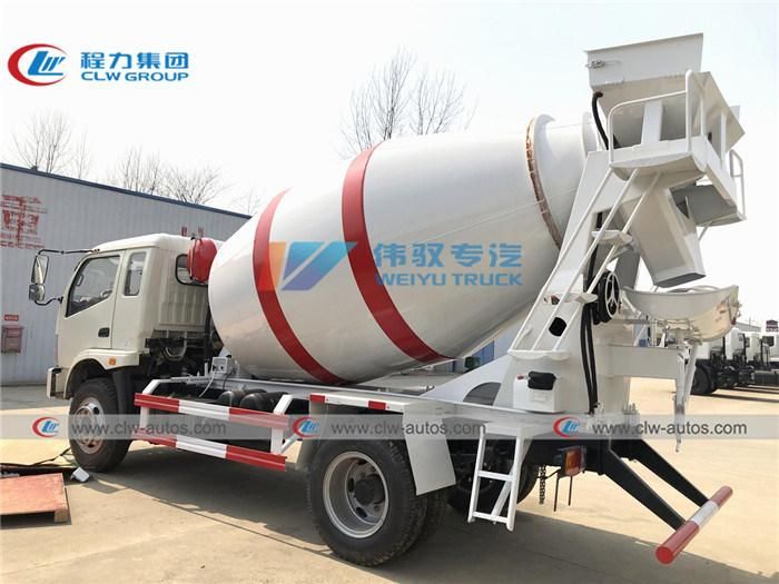 China Forland Mini 3cbm Concrete Mixer Truck 4cbm 5cbm Cement Mixer Truck