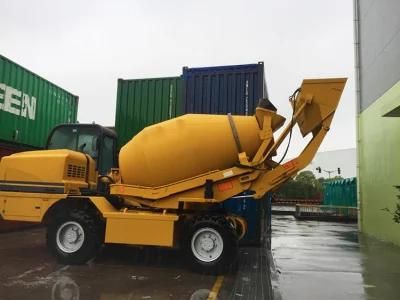 4m3 Mobile Self Loading Concrete Mixer Truck with Loader Slm4 From China
