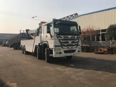 Sinotruk Hot Sale HOWO 8X4 Recovery Truck