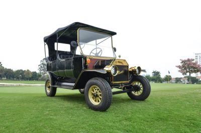 CE Approved Amusement Park UK Style Electric Sightseeing Scooter Electric Vintage Car