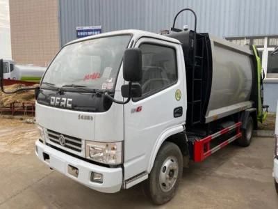 Chinese Use Small 4 Cubic 4m3 4ton Compressed Waste Garbage Truck