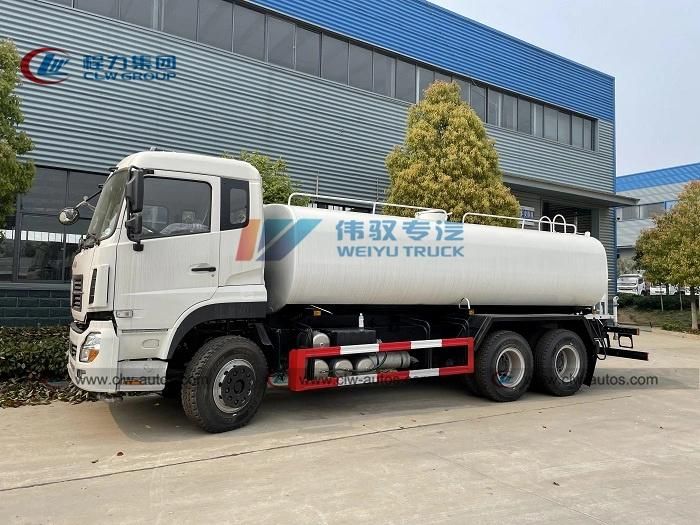 China Dongfeng 6*4 Road Cleaning Water Sprinkler Tanker Truck