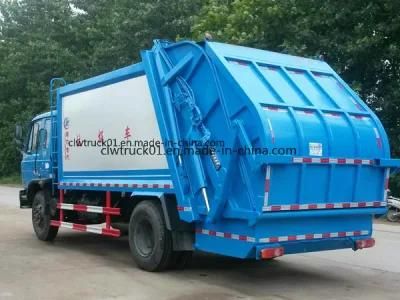 Mini Road Cleaning 3cbm to 6cbm Garbage Compactor Truck