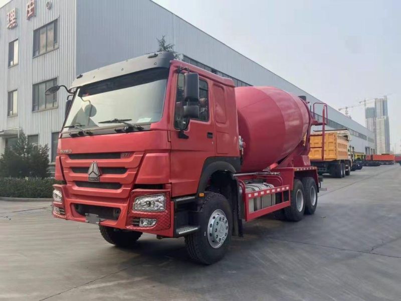 New in Stock Ready to Ship 6*4 Concrete Mixer Truck Cement Mixing Truck Sinotruck HOWO