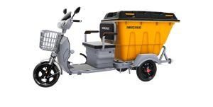 Electric Three-Wheel Garbage Collection Vehicle
