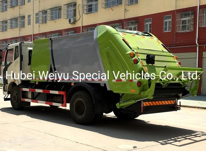 FAW 4X2 Rhd 14m3 Compression Compressed Garbage Compactor Truck for Sale