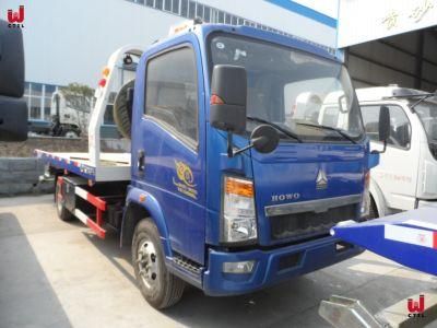 Sinotruk Cnhtc Blue HOWO 4X2 5t Light Duty Wrecker Tow Truck