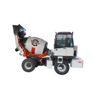 Bst2500 Concrete Max. Output1.5cbm Self Loading Concrete Mixer Truck