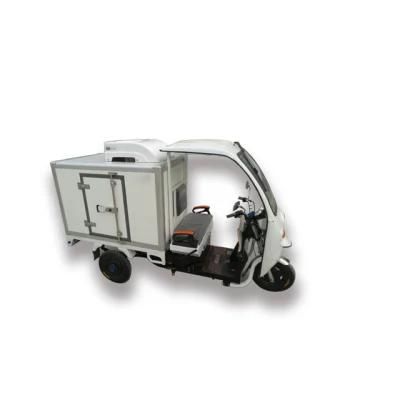 Roof Tricycle Refrigeration Unit Frozen R404A Split Battery Power Tricycle Freezer