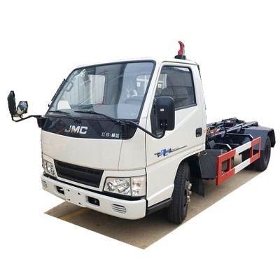 Jmc 5 Ton Hook Lift Arm Garbage Truck Manufacture