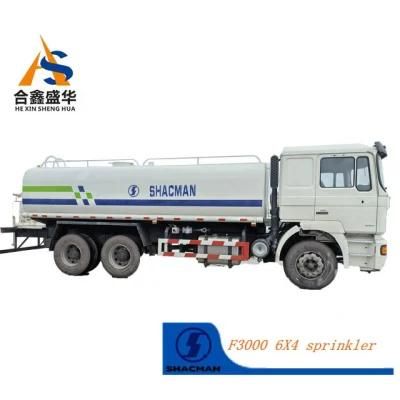 4X2 Shacman 300HP/336HP Water Delivery Truck Shower Water Bowser Road Sprinkler Drinking Water Transport Truck