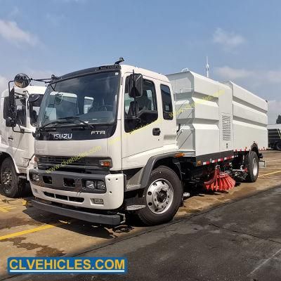 15cbm Road Sweeper Truck Iisuzu Vacuum Truck