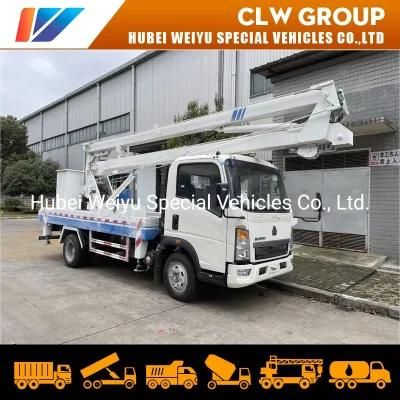 HOWO 14m Aerial Lifting Truck High Altitude Platform Working Truck