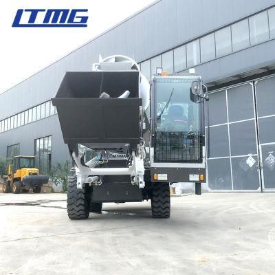New Diesel Ltmg China Mini Truck Self Loading Mobile with Pump Concrete Mixer Small