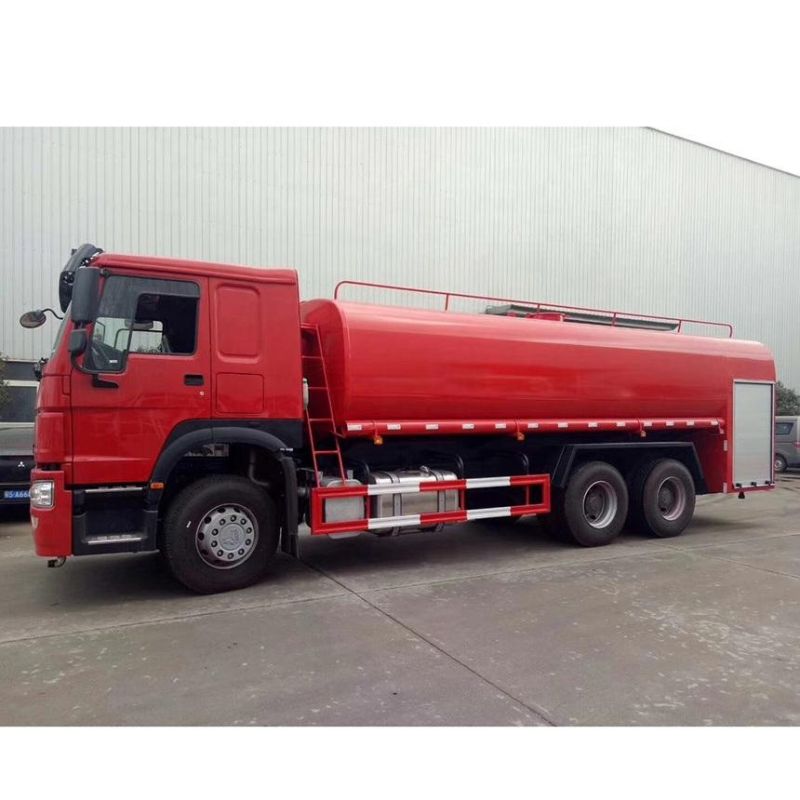 HOWO 6X4 Fire Water Tank Truck with 25, 000L Water Tanker, High Quality Sinotruck HOWO Fire Sprinkler Truck for Sales