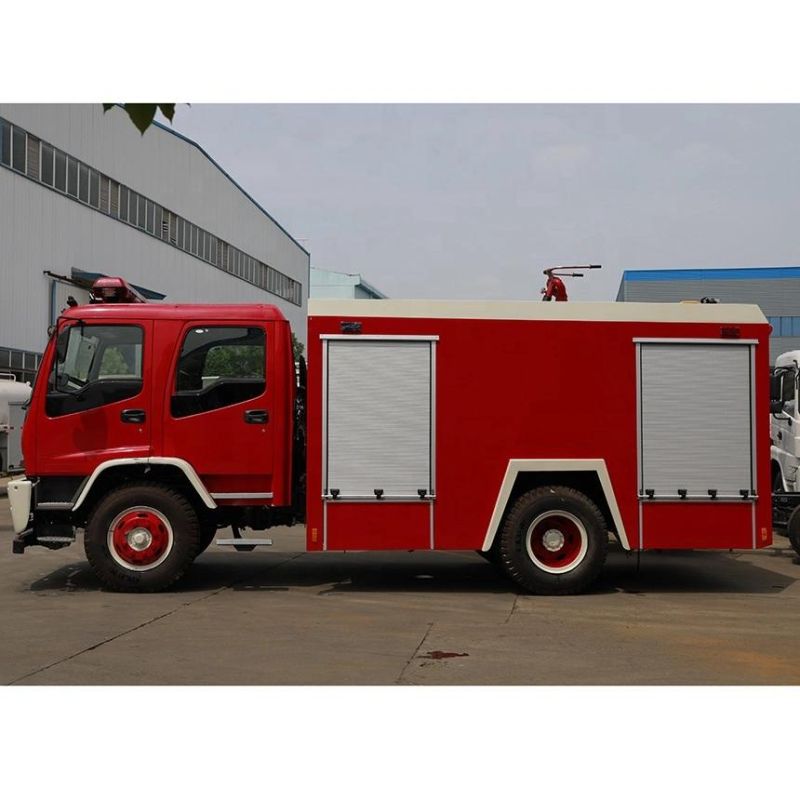 Isuzu 4X2 Good Quality Chassis Fire Fighting Vehicle for Airport Fire Truck