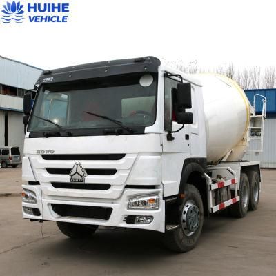 Second Hand Sinotruck HOWO 6X4 Euro2 340HP Used Concrete Mixer Trucks Good Conditions