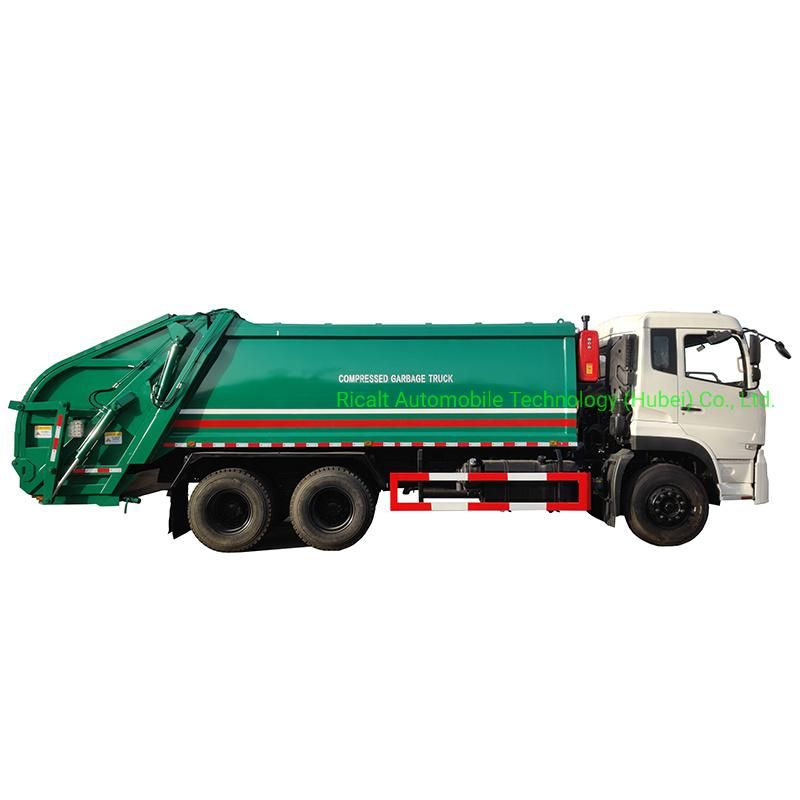 China Distributor Can Provid Samples 6X4 20cbm Dongfeng Garbage Compactor Truck