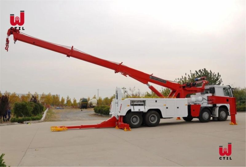 Heavy Duty Truck 40-50ton Road Rescue Towing Wrecker Truck