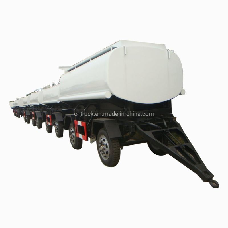 China Brand Clw Full Trailer Water Tank Truck Trailer 3000 Liter