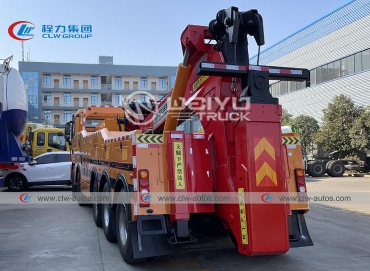 Shacman 10*6 16 Wheeler 30tons Tow Lift Joint Special Wrecker Bus Towing Road Recovery Rescue Vehicle Wrecker Truck