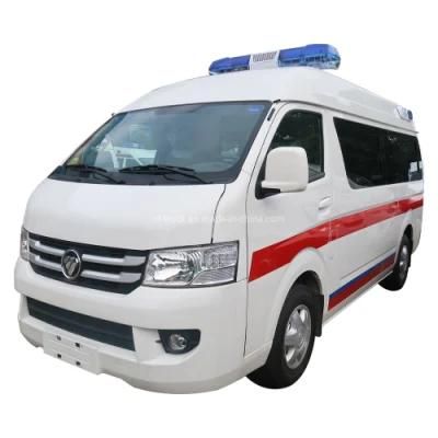 Foton G7 G9 Right Hand Drive Diesel Engine Ambulane Emergency