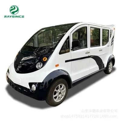 Qingdao China Supplier Low Speed Electric Patrol Car with 8 Seats