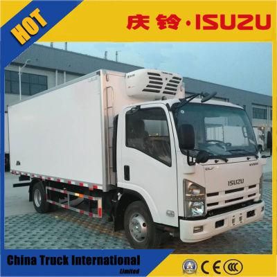 Isuzu Kv600 4*2 120HP Refrigerator Van Truck