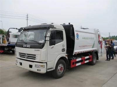 Frika 4X2 8cbm Garbage Waste Refuse Compactor Truck for Salewith PLC Control System