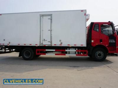 FAW 4*2 15ton Refrigerator Mobile Refrigerated Truck