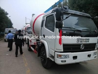 Dongfeng Mini 4 Cubic Meters 6m3 Italy Pump Concrete Mixer Truck for Sale