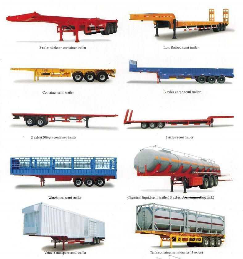 Fiber Glass Steel Cooling 3 Axle 50000 Liters Refrigerated Trailer