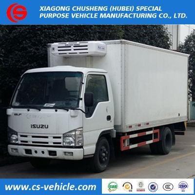 4X2 Japanese Food Meat Transportation Cooling Van Used Freezer Trucks