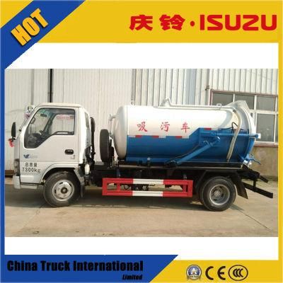 Isuzu Npr 600p 4*2 120HP Vacuum Suction Tanker Truck