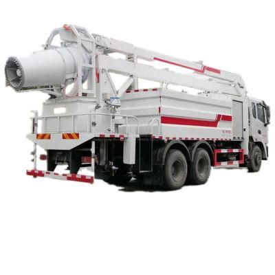 Dongfeng 6X4 High Altitude Dust Suppression Vehicle Price Lifting 18m Boom Fog Cannon 60m