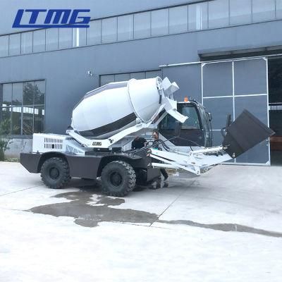 Ltmg Diesel China Lift Self Loading Swing Drum Mobile with Concrete Mixer Pump